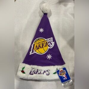 NBA Los Angeles Lakers Christmas Santa Hat